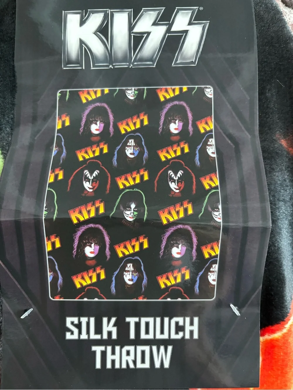 50x70” KISS Throw Blanket Silky Soft Touch New